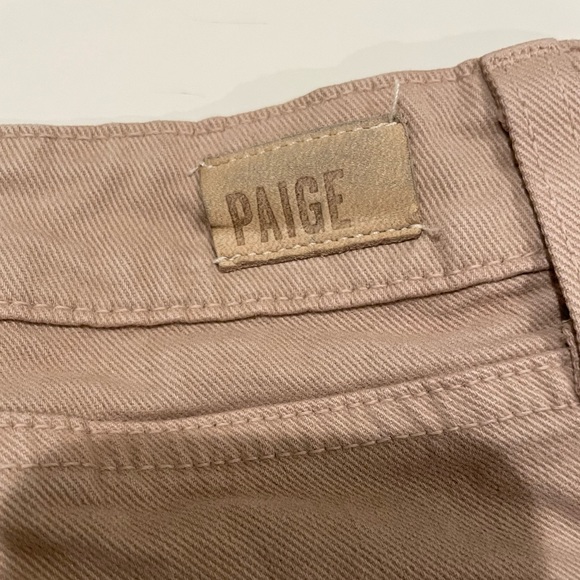 Paige Tan Skyline Ankle Peg Skinny Fit Stretchy Side Waist Jeans Women’s Size 30 - Picture 4 of 9